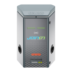Statie de incarcare vehicul electric GEWISS Wall ION CLOUD, 2x11kW, conector T2, router 4G